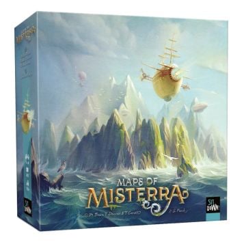 Maps of Misterra Board Game