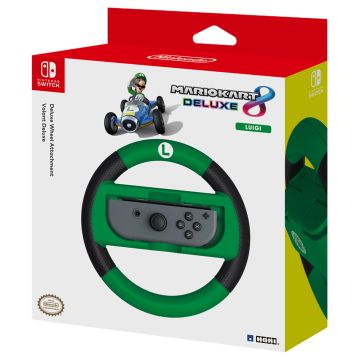 Nintendo Switch Mario Kart 8 Luigi Deluxe Wheel Attachment