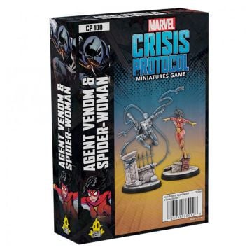Marvel Crisis Protocol Miniatures Game Agent Venom & Spider-Woman