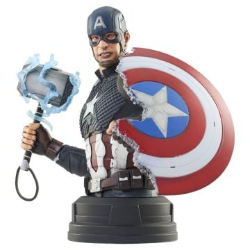 Marvel Avengers 4 Endgame Captain America 1:6 Scale Bust
