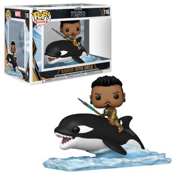 Marvel Black Panther 2 Wakanda Forever Namor With Orca Rides Funko POP! Vinyl