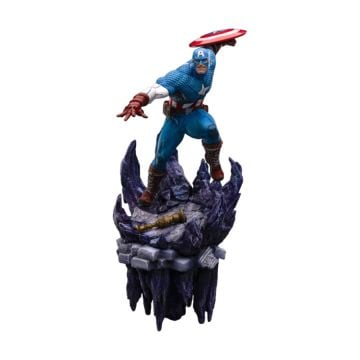 Marvel Captain America Deluxe Infinity Gauntlet Diorama 1:10 Scale Figure