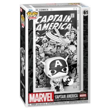 Marvel Comics 85th Anniversary Captain America #1 Comic Cover Funko POP! Vinyl0