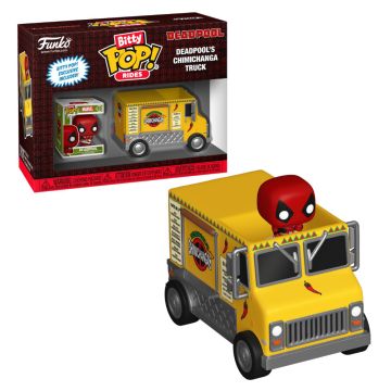 Marvel Comics Deadpool with Food Truck Bitty Ride Funko POP! Vinyl