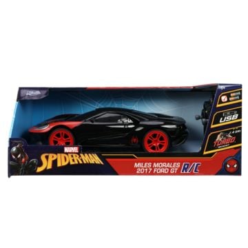 Marvel Comics Spider-Man 2017 Ford GT Mile Morales 1:16 Scale RC Car (Image 1)