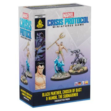 Marvel: Crisis Protocol Black Panther Chosen of Bast & Namor the Sub-Mariner Character Pack