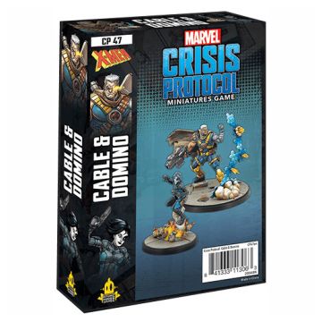 Marvel Crisis Protocol Cable & Domino Character Pack Miniatures Board Game