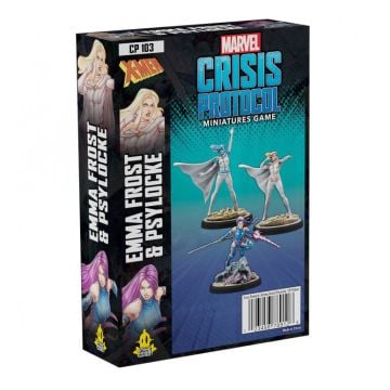 Marvel Crisis Protocol Emma Frost & Psylocke Miniatures Board Game