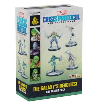 Marvel Crisis Protocol Guardians of the Galaxy Galaxy's Deadliest Character Pack Miniatures Board Game