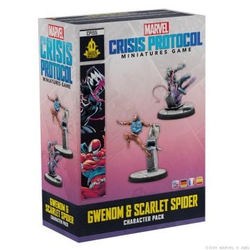 Marvel: Crisis Protocol Gwenom & Scarlet Spider Character Pack Miniatures Board Game