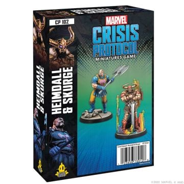 Marvel Crisis Protocol Heimdall & Skurge Character Pack Miniatures Board Game