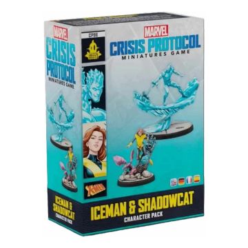 Marvel Crisis Protocol Iceman & Shadowcat Miniatures Game