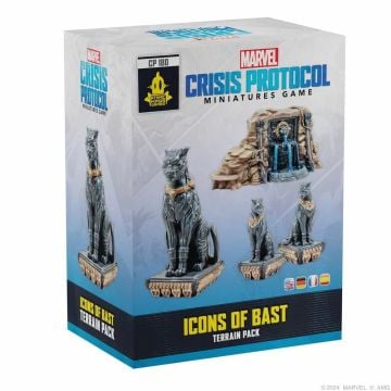 Marvel Crisis Protocol Miniatures Game Icons Of Bast Terrain Pack