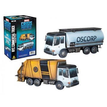 Marvel Crisis Protocol: NYC Commercial Truck Terrain Pack Miniatures Board Game