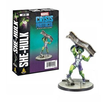 Marvel Crisis Protocol She Hulk Character Pack Miniatures Board Game