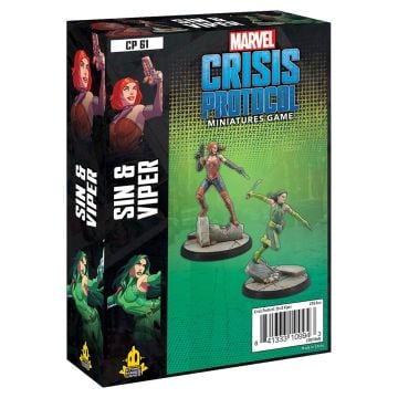 Marvel Crisis Protocol Sin & Viper Character Pack Miniatures Board Game