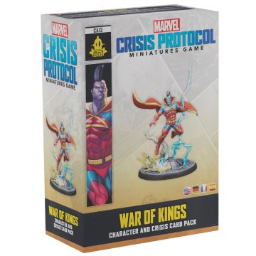 Marvel Crisis Protocol War of Kings Character & Crisis Pack Miniatures Board Game