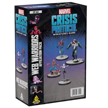 Marvel: Crisis Protocol Web Warriors Affiliation Pack Miniatures Board Game