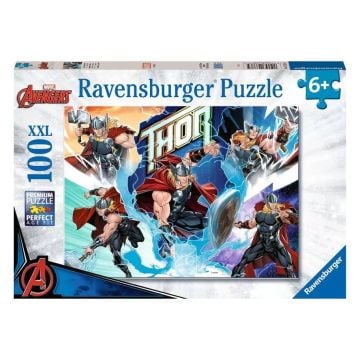 Ravensburger Marvel Hero-Exact Hero 1 Thor 100 Piece XXL Puzzle