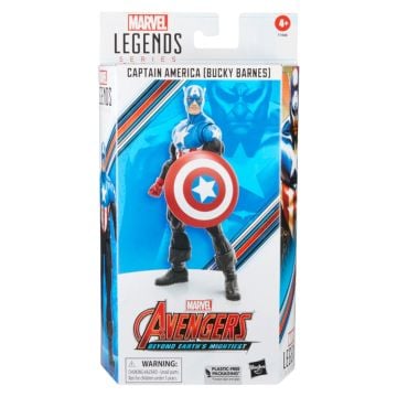 Marvel Legends Series Avengers Beyond Earth's Mightiest Captain America Bucky Barnes Action Figure