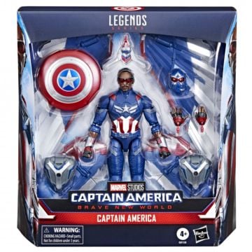 Marvel Legends Series: Captain America Brave New World Captain America Action Figure