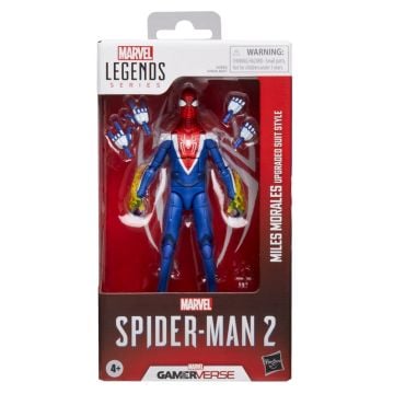 Marvel Legends Series: Gamerverse Spider-Man 2 Miles Morales Upgraded Suit Style Action Figure