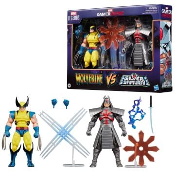 Marvel Legends Series Gamerverse Wolverine Vs Silver Samurai Action Figure 2 Pack