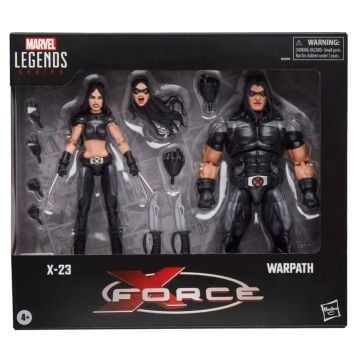 Marvel Legends Series: X-Force X-23 & Warpath 2 Pack Action Figures