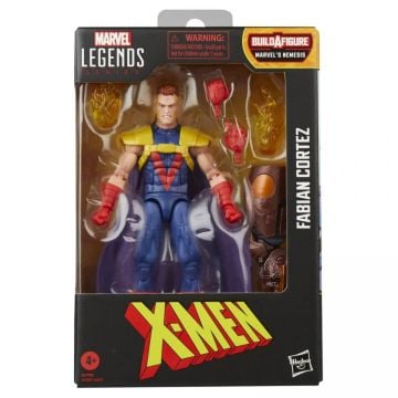 Marvel Legends Series X-Men Fabian Cortez Build-A-Fig Action Figure