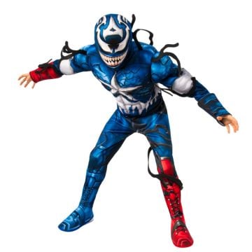 Marvel Venomized Captain America Deluxe Child Costume Size L 8-10 Years0