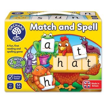 Match and Spell Board Game