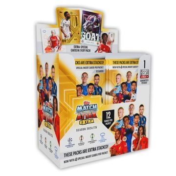 Topps Match Attax Extra Uefa Champions League 2024/2025 Edition Trading Cards Booster Box