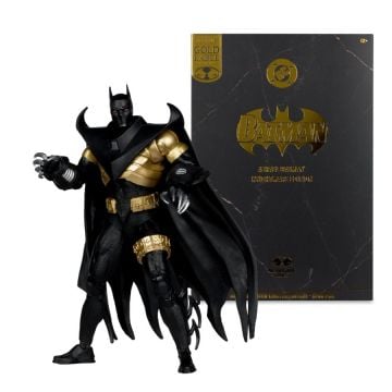 DC Multiverse Batman Knightfall Azrael Knightmare Edition Gold Label 7 Inch Figure