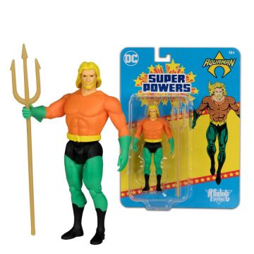 DC Direct Super Powers Aquaman 4.5 Inch Figure McFarlane