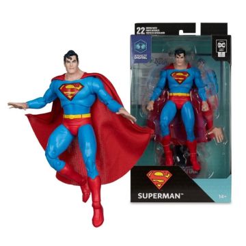 Mcfarlane Digital DC Direct The Silver Age Superman 7" Figure