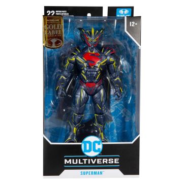 McFarlane Gold Label DC Multiverse Superman Energized Unchained Armor 7" Action Figure