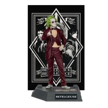 McFarlane Movie Maniacs Beetlejuice Beetlejuice Beetlejuice 6" Posed Figure