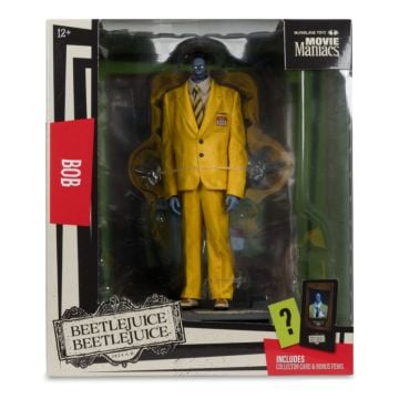 McFarlane Movie Maniacs Beetlejuice Beetlejuice Bob the Shrinker 6" Posed Figure