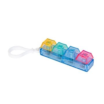 MDI Fidget Fingers Keyboard Click Keychain0