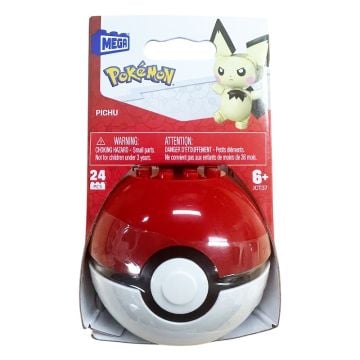 Mega Bloks Pokemon Evergreen Poke Ball Collection Pichu (Image 1)