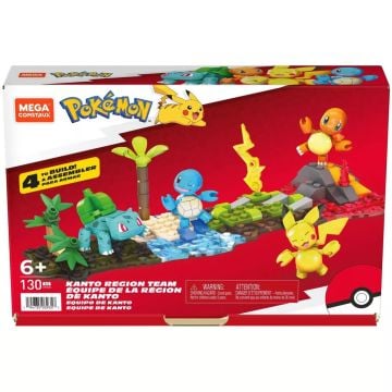 Mega Bloks Pokemon Kanto Team