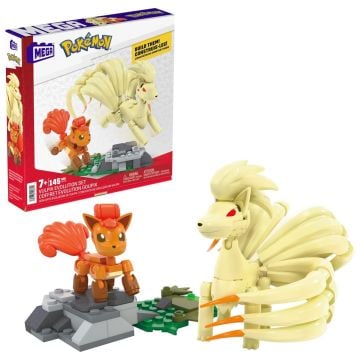 Mega Bloks Pokemon Vulpix Evolution Set
