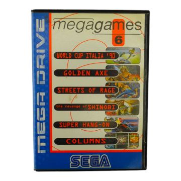 Mega Drive Games 6 Yellow (Boxed) [Pre Owned]