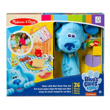 Melissa & Doug Blue's Clues & You! Share with Blue Picnic Playset
