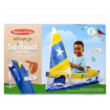 Melissa & Doug Let's Explore Sailboat Play Set