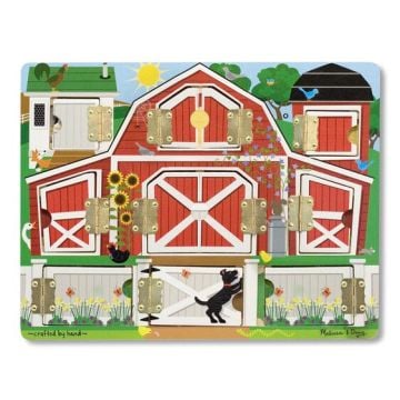 Melissa & Doug Magnetic Hide & Seek Farm Game