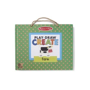 Melissa & Doug Natural Play: Play Draw Create Farm