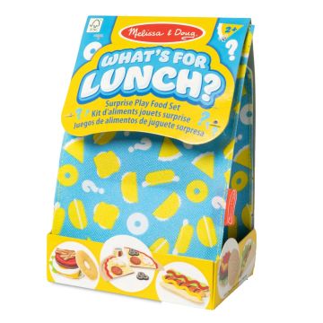 Melissa & Doug What's For Lunch Surprise Play Food Set