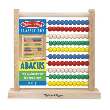Melissa & Doug Wooden Abacus Educational Toy