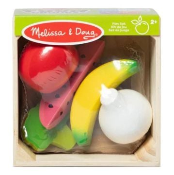 Melissa & Doug Wooden Food Groups Play Set Produce